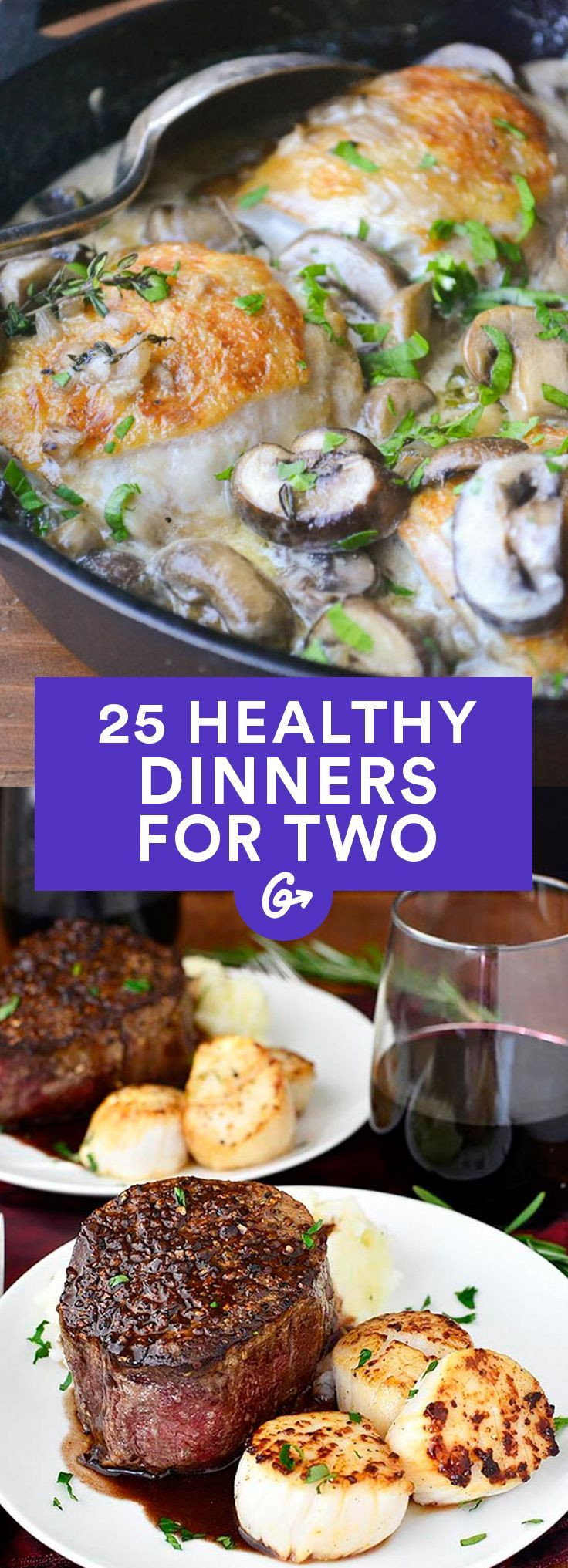 Healthy Cooking For Two
 25 Healthy Dinner Recipes for Two
