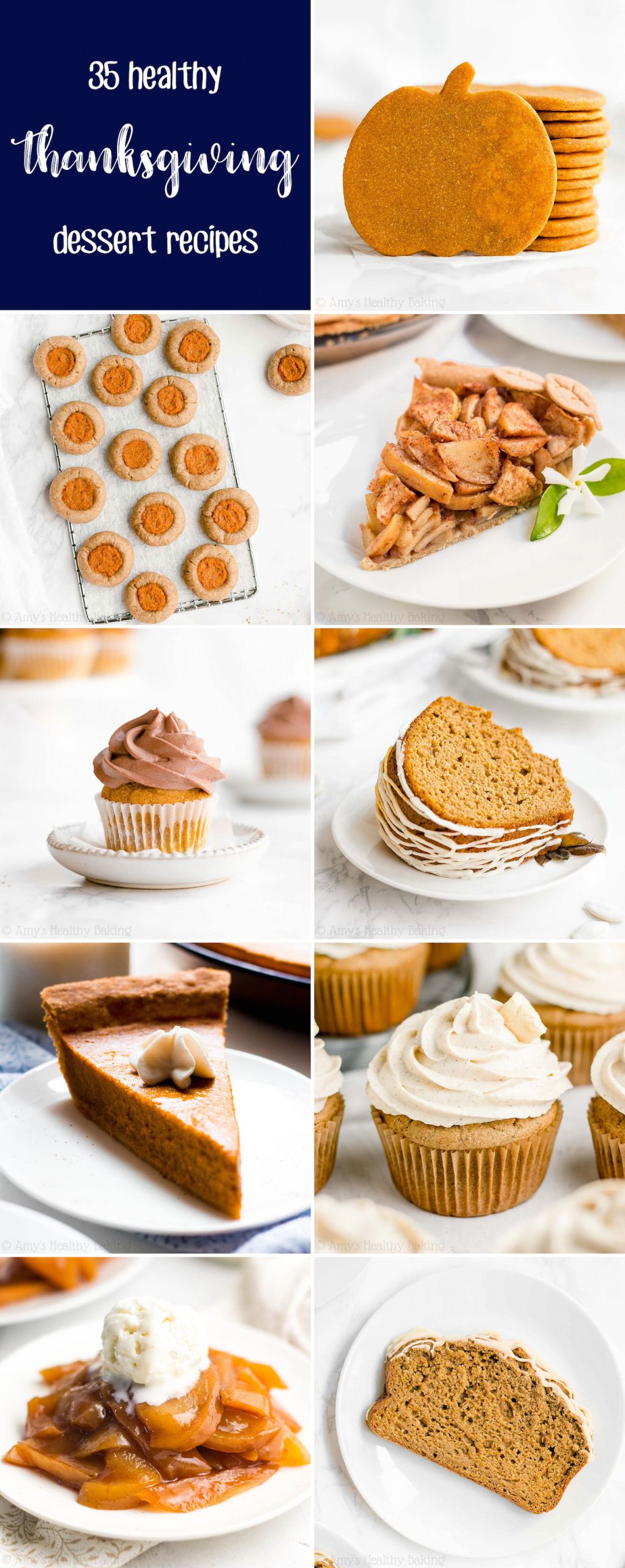 Healthy Dessert Ideas
 35 Healthy Thanksgiving Dessert Recipes