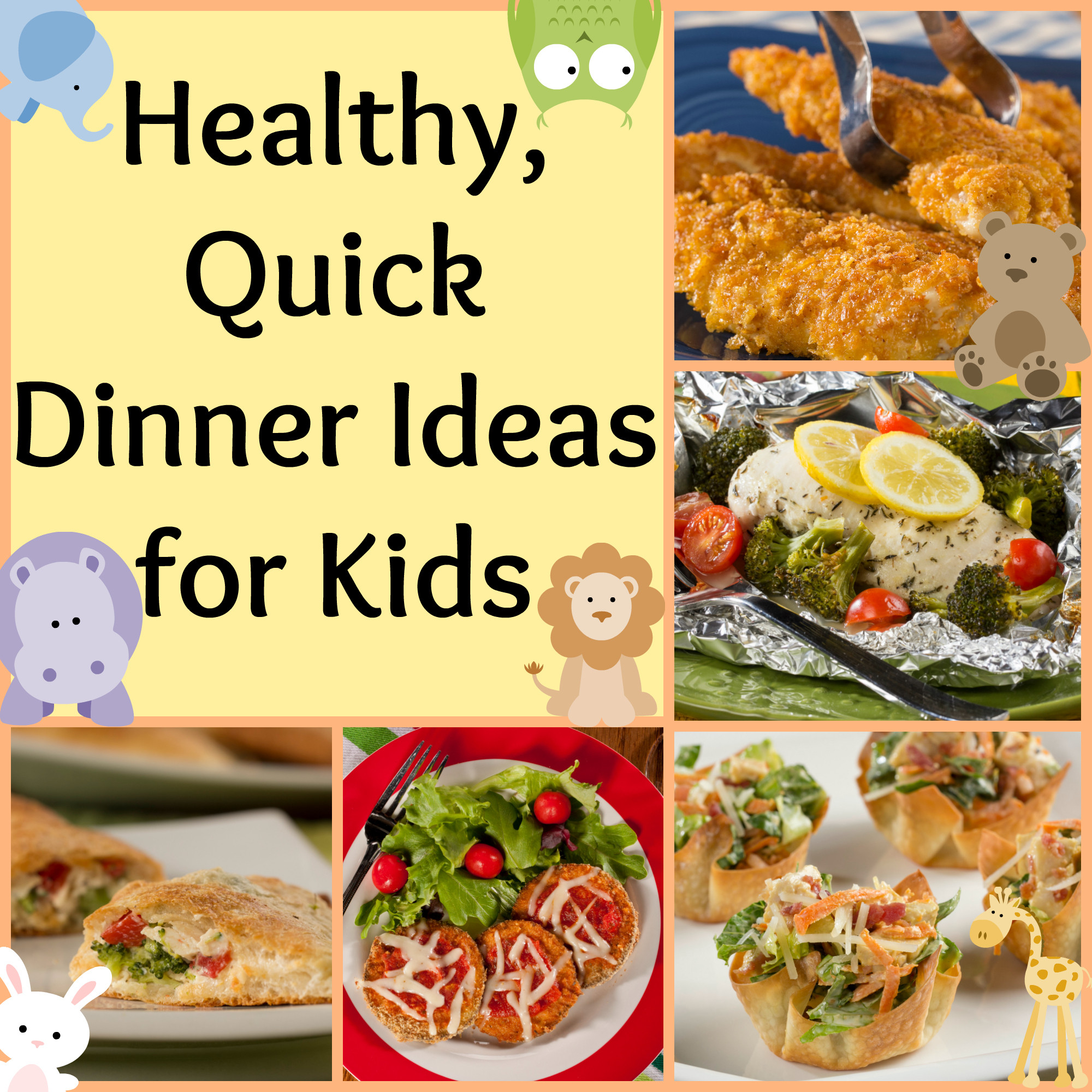 Healthy Dinner Recipes For Kids
 Healthy Quick Dinner Ideas for Kids Mr Food s Blog