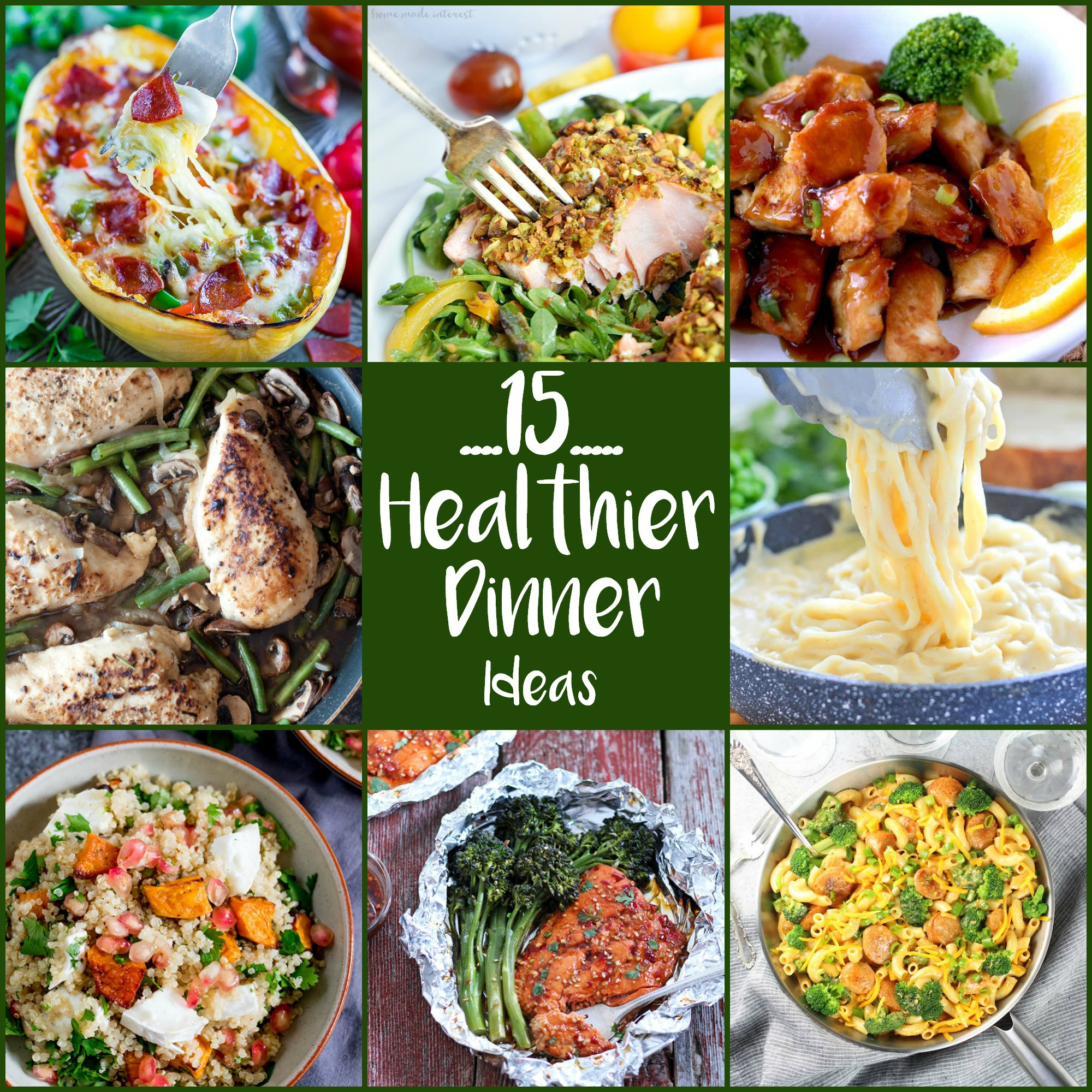 Healthy Dinner Recipes For Kids
 15 Healthier Dinner Ideas