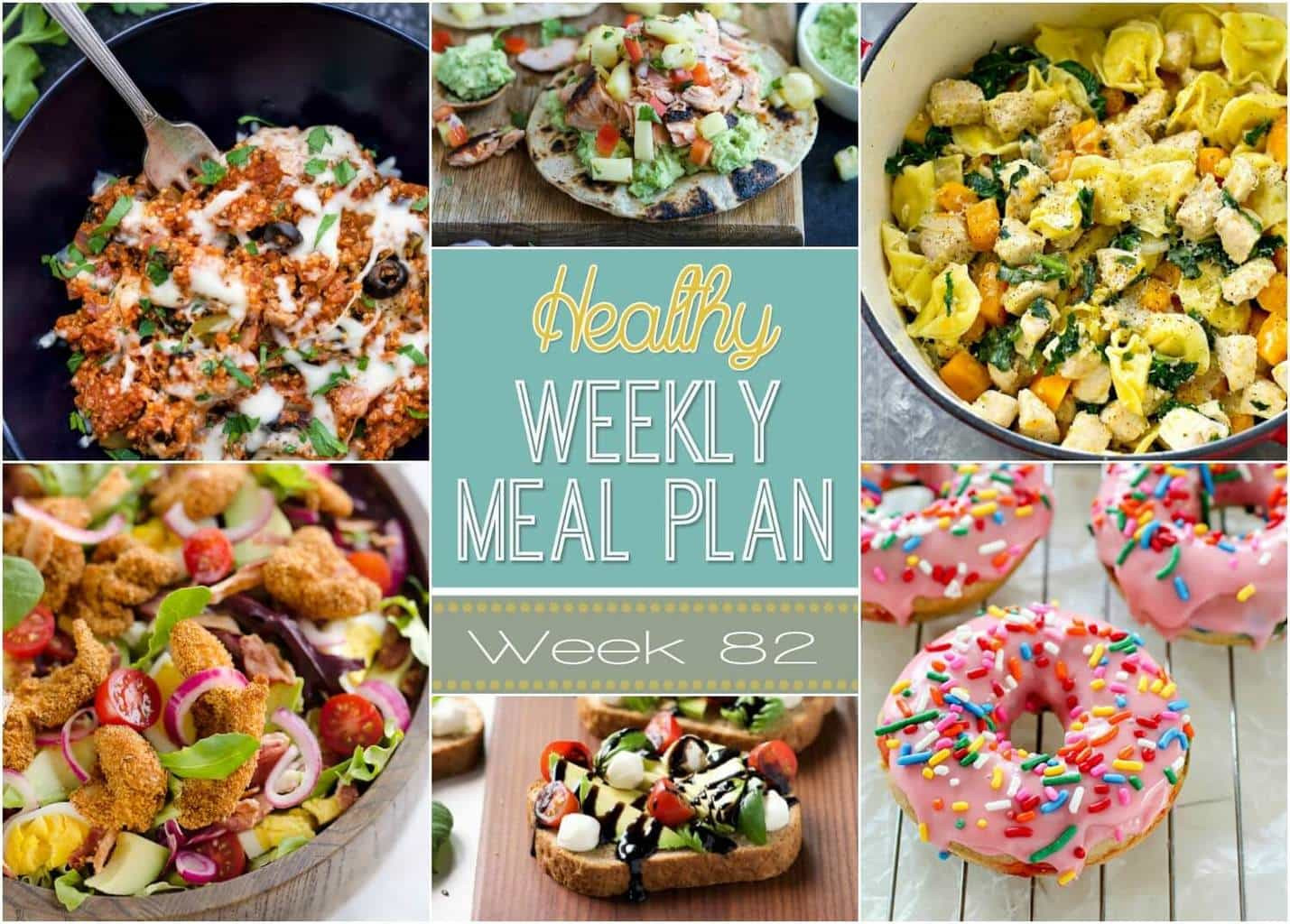 Healthy Dinner Sides
 Healthy Weekly Meal Plan 82 Yummy Healthy Easy