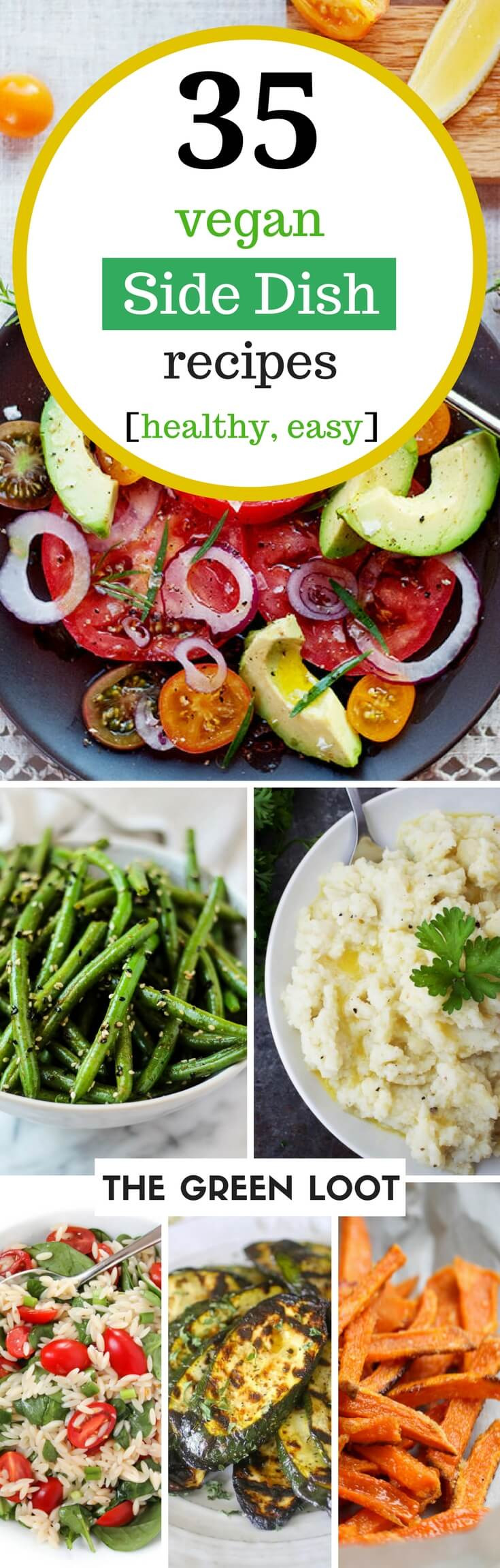 Healthy Dinner Sides
 35 Healthy Vegan Side Dish Recipes for an Easy Dinner