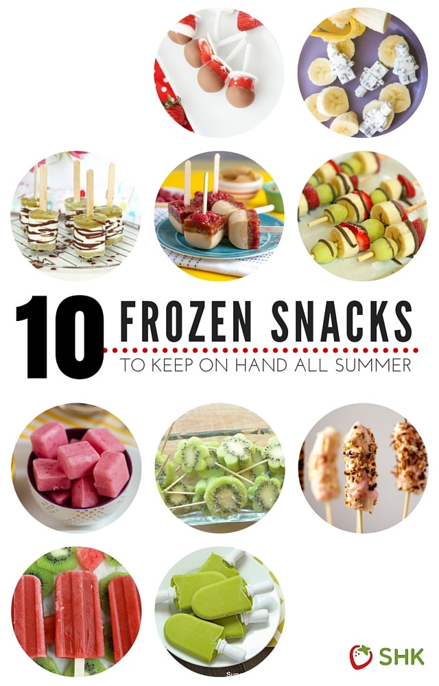 Healthy Frozen Snacks
 10 Frozen Snacks to Keep Hand All Summer