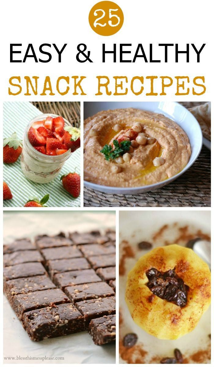 Healthy Meals And Snacks
 25 Healthy Homemade Snack Ideas You ll Love