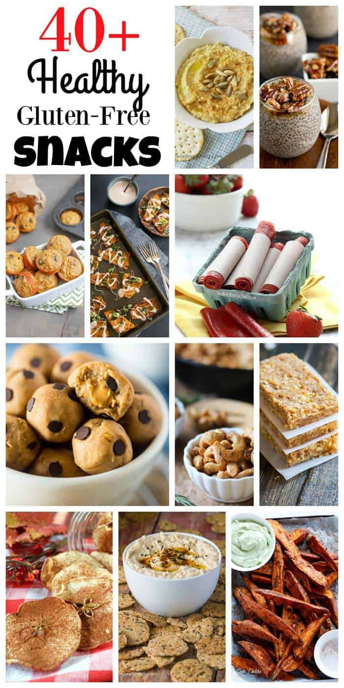 Healthy Meals And Snacks
 40 Healthy Gluten Free Snack Recipes Cupcakes & Kale Chips