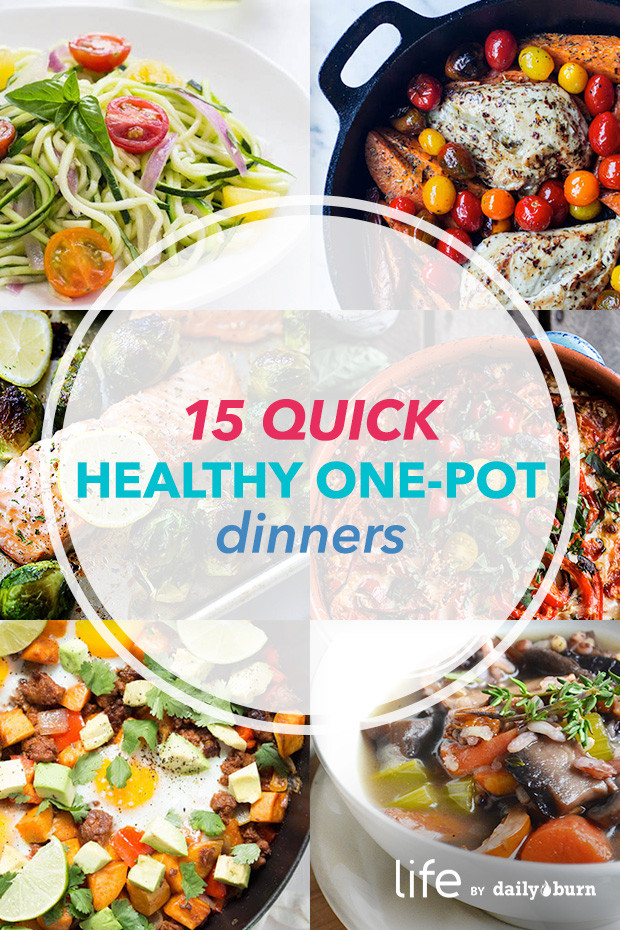 Healthy Meals For Dinner
 15 e Pot Meals for Quick Healthy Dinners