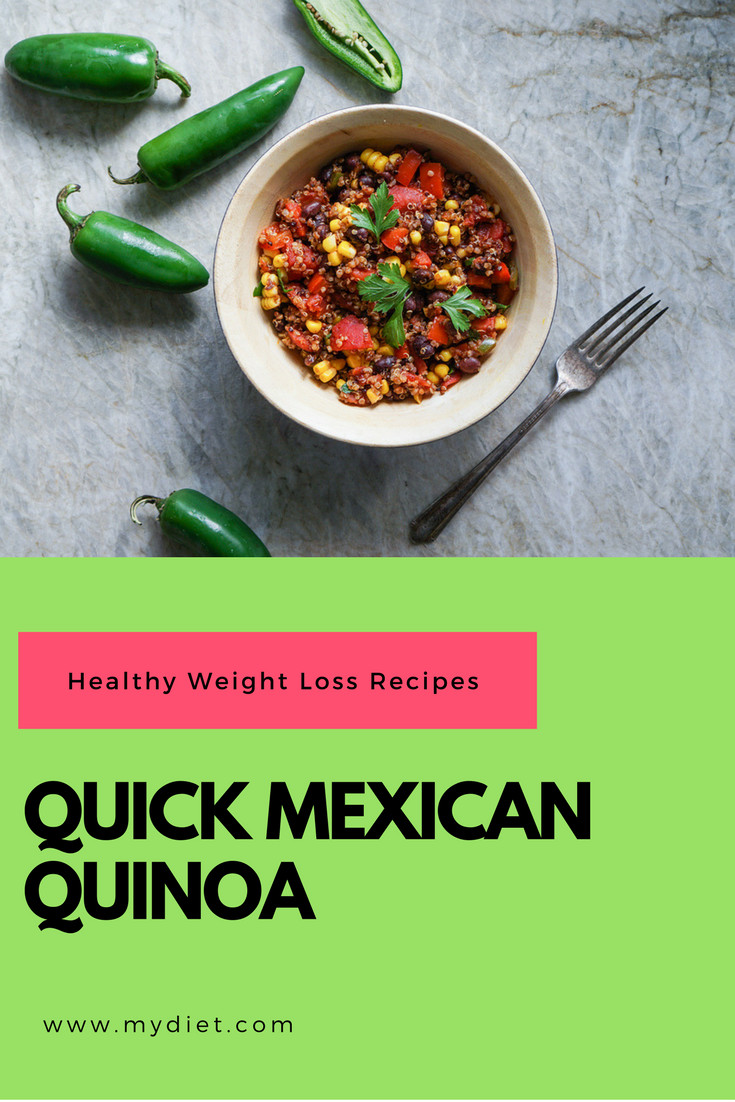 Healthy Mexican Recipes For Weight Loss
 Healthy Weight Loss Recipes Quick Mexican Quinoa MyDiet