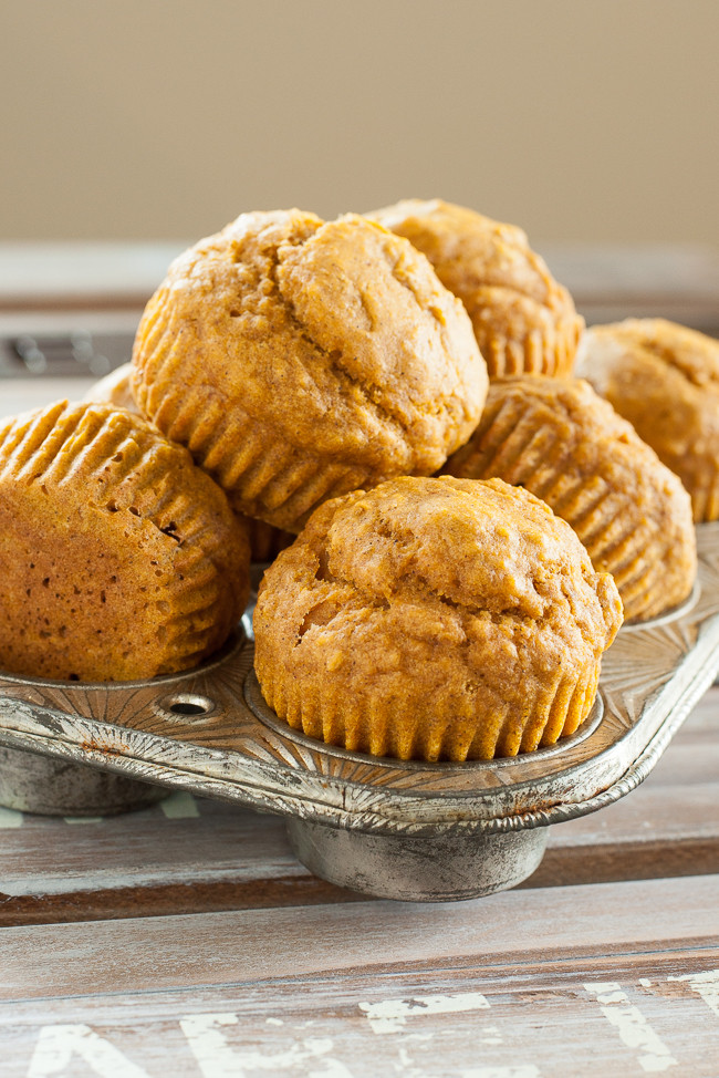 Healthy Muffin Recipes For Kids
 Pumpkin Muffins Kid Friendly Mom Approved Peas and