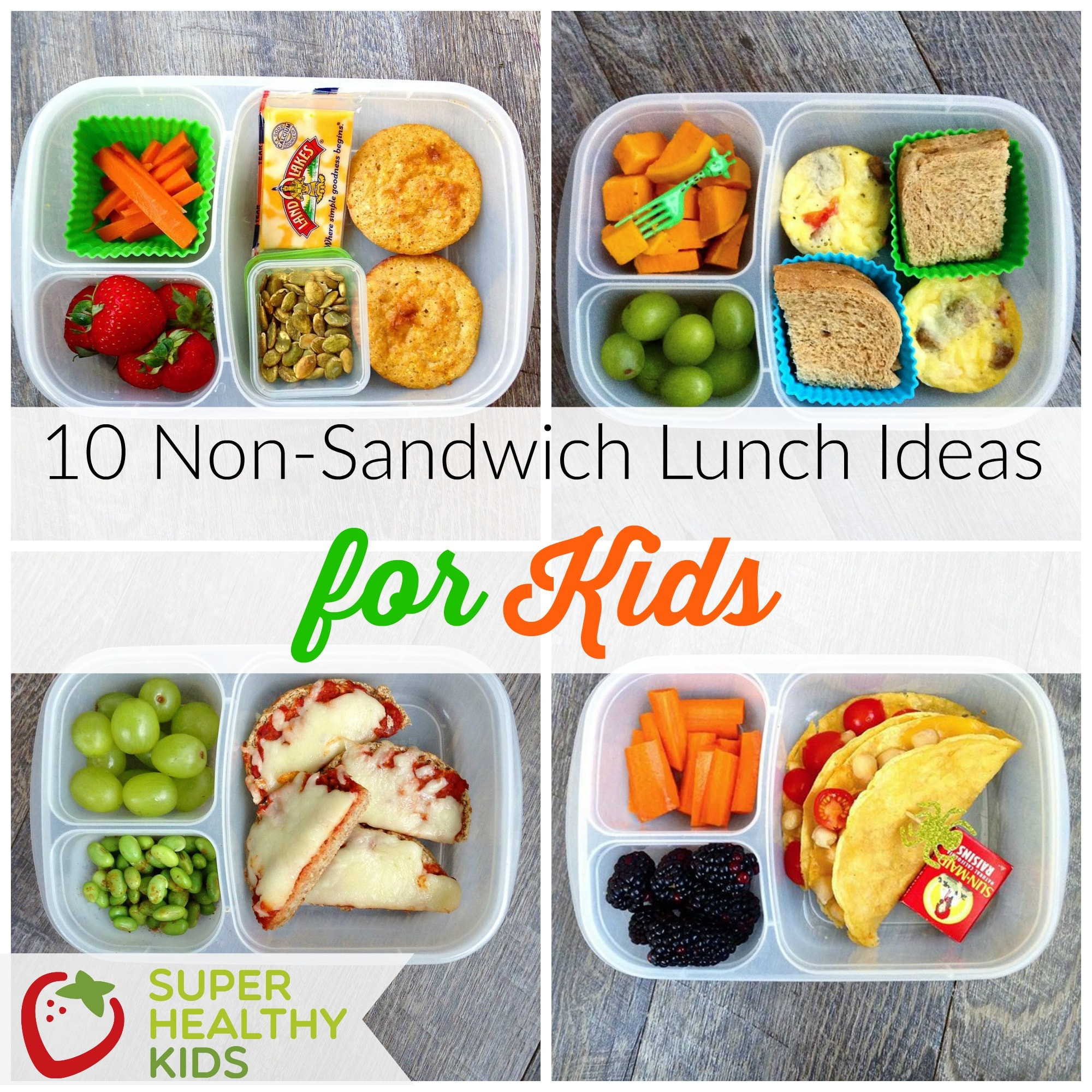 Healthy Packed Lunches For Kids
 10 Non Sandwich Lunch Ideas for Kids
