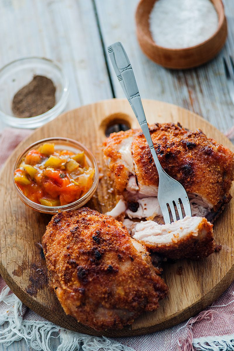 Healthy Pan Fried Chicken
 This healthy and simple Paleo pan fried chicken uses