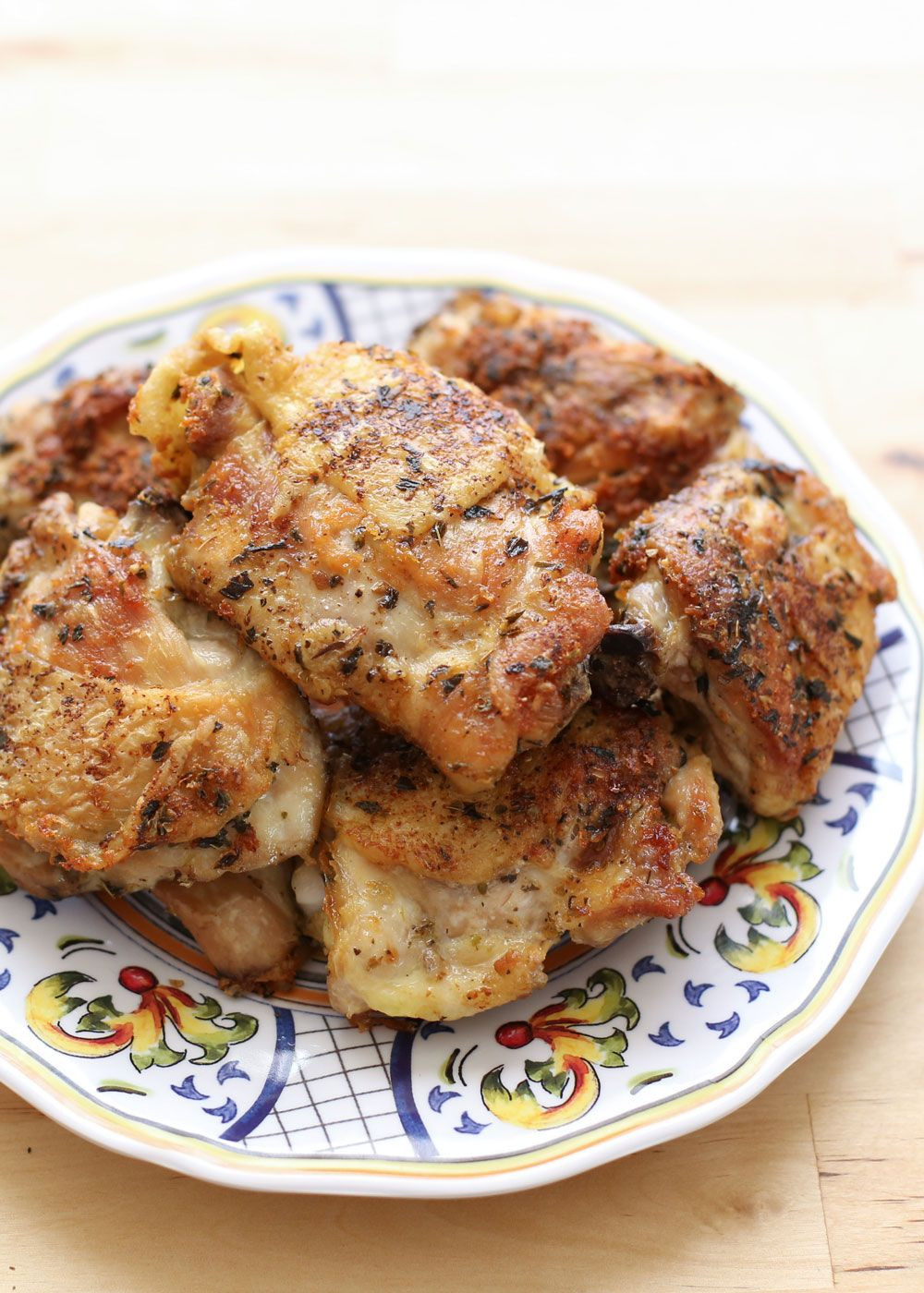 Healthy Pan Fried Chicken
 Pan Fried Italian Chicken Thighs perfectly crisp and