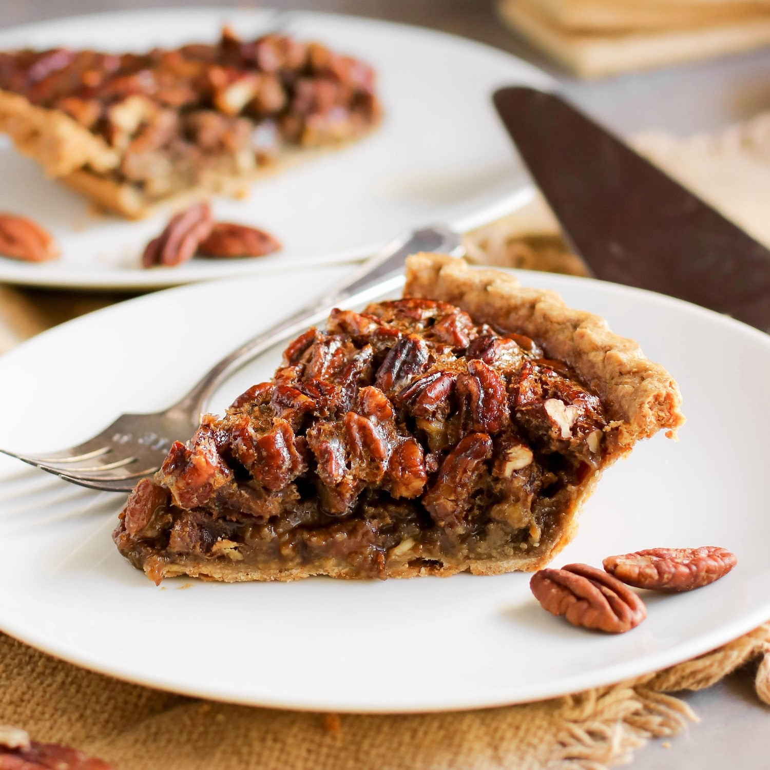 Healthy Pecan Pie
 Healthy Pecan Pie Recipe without the corn syrup butter