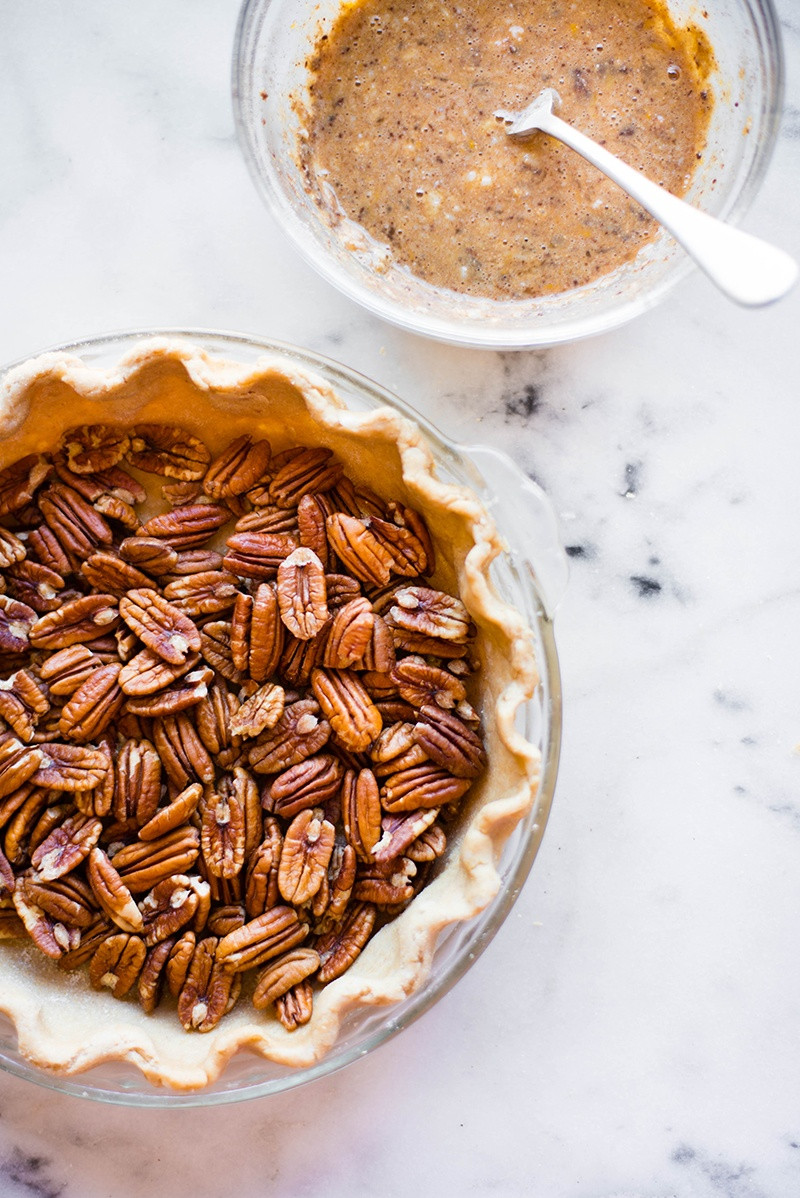 Healthy Pecan Pie
 Healthy Pecan Pie Without Corn Syrup • A Sweet Pea Chef