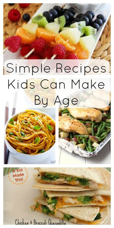 Healthy Recipes Kids Can Make
 Simple Recipes Kids Can Make By Age Super Healthy Kids