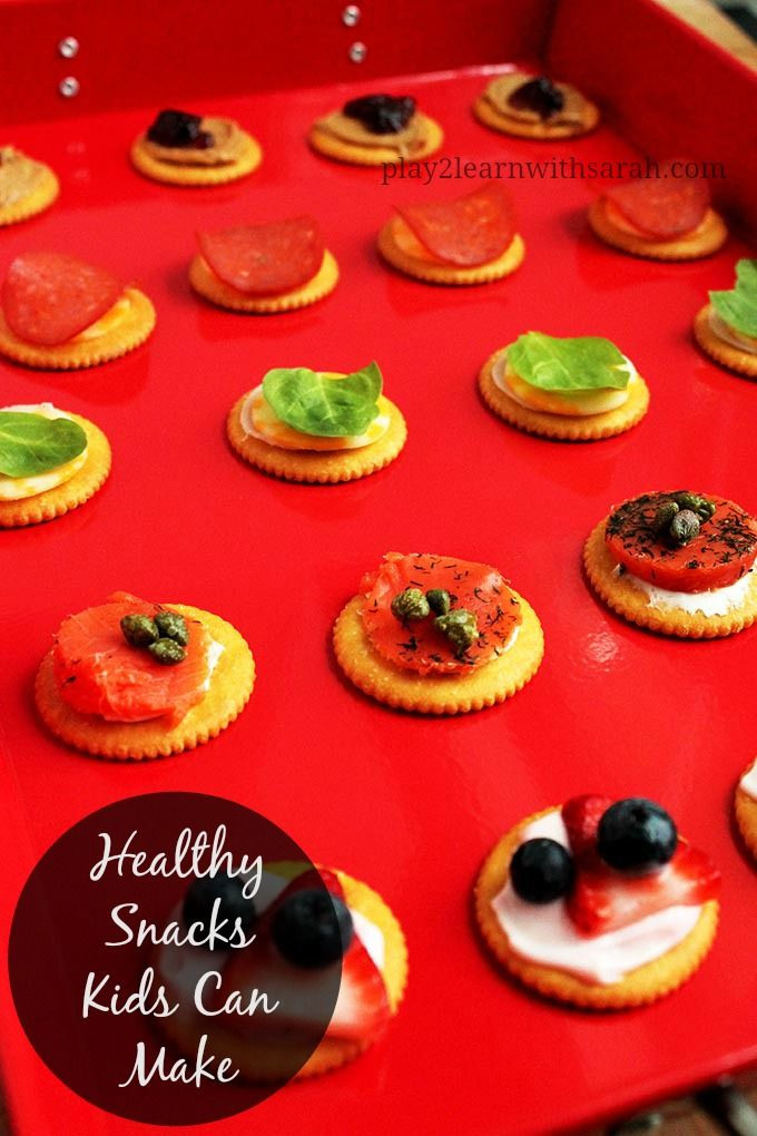 Healthy Recipes Kids Can Make
 Healthy Snacks Kids Can Make