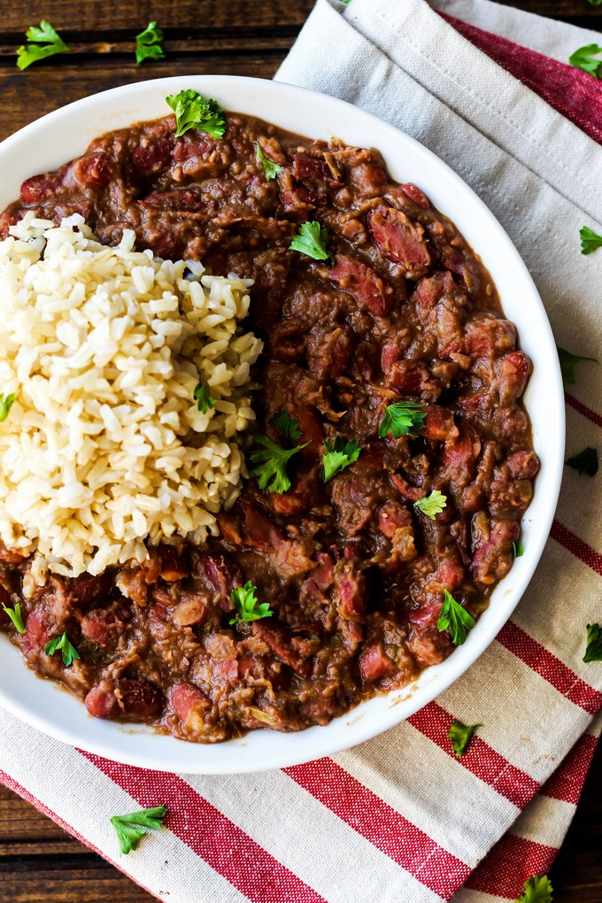 Healthy Red Beans And Rice
 Cajun Style Vegan Red Beans and Rice – Emilie Eats