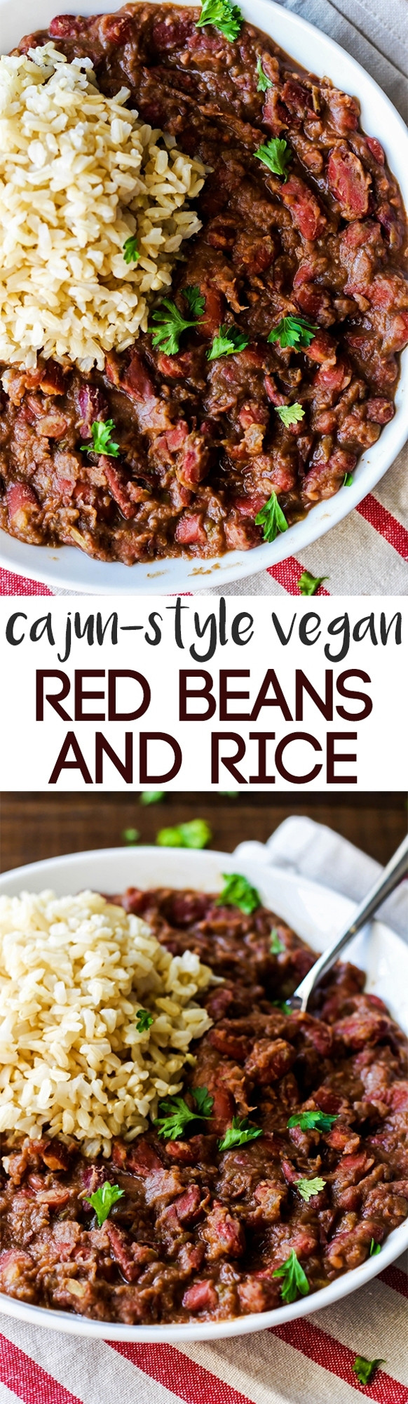 Healthy Red Beans And Rice
 Cajun Style Vegan Red Beans and Rice – Emilie Eats