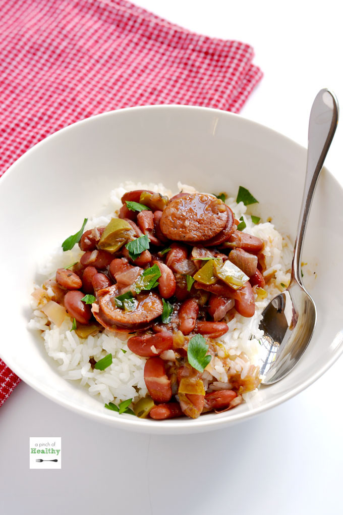 Healthy Red Beans And Rice
 Instant Pot Red Beans and Rice A Pinch of Healthy