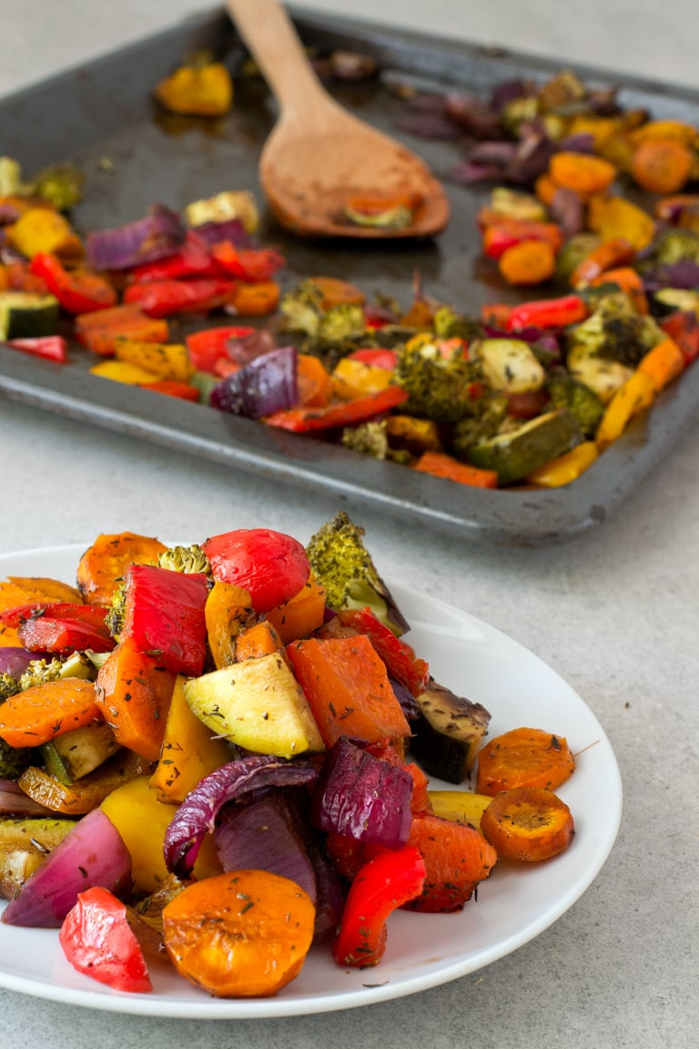 Healthy Roasted Vegetables
 Oil Free Rainbow Roasted Ve ables Simple Vegan Blog