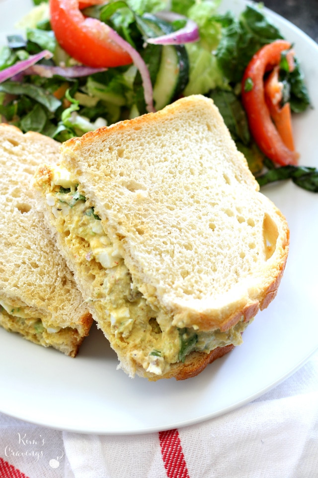 Healthy Side Dishes For Sandwiches
 southwestern egg salad
