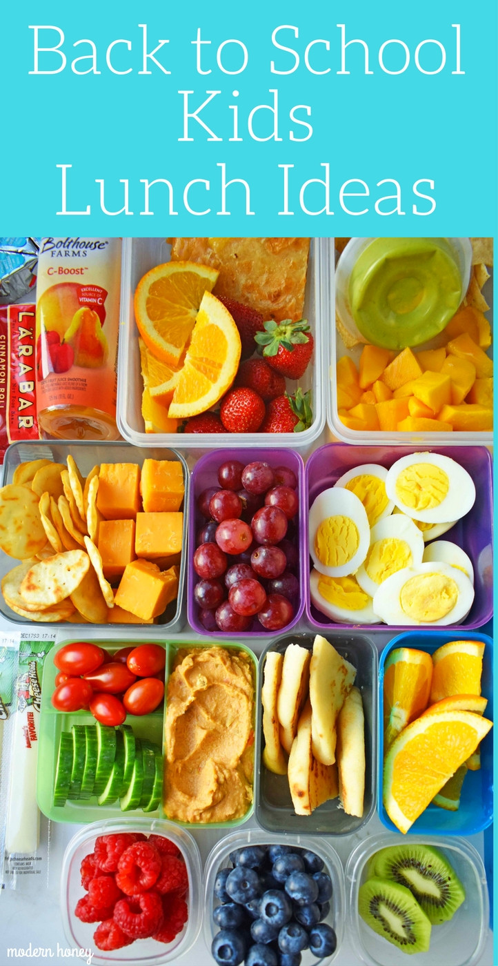 Healthy Snacks For School
 Back to School Kids Lunch Ideas