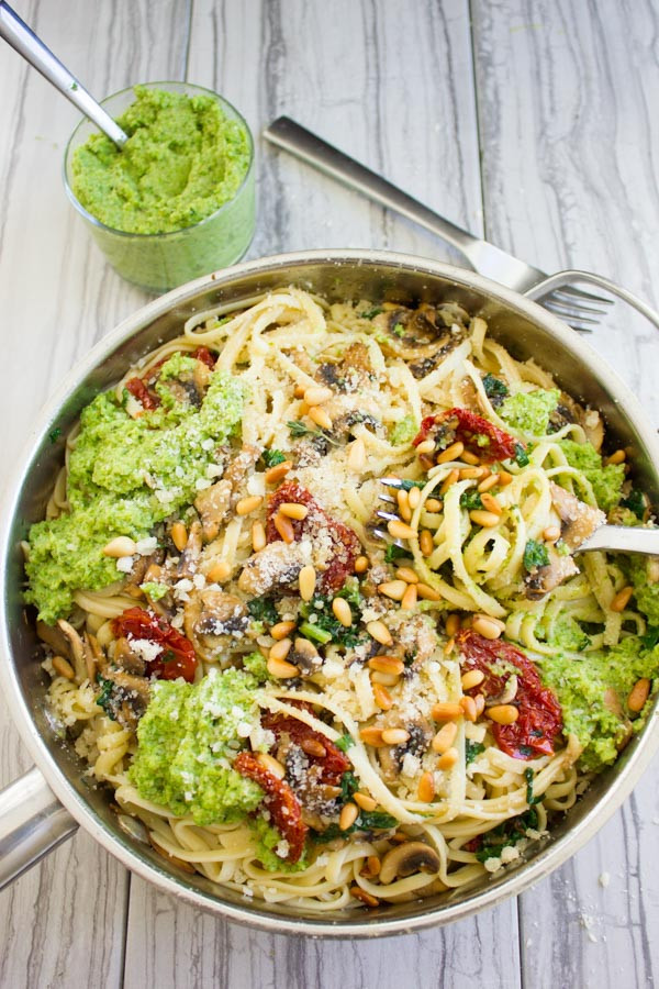 Healthy Spaghetti Noodles
 Healthy Pasta Recipe Broccoli Pesto Over Pasta • Two