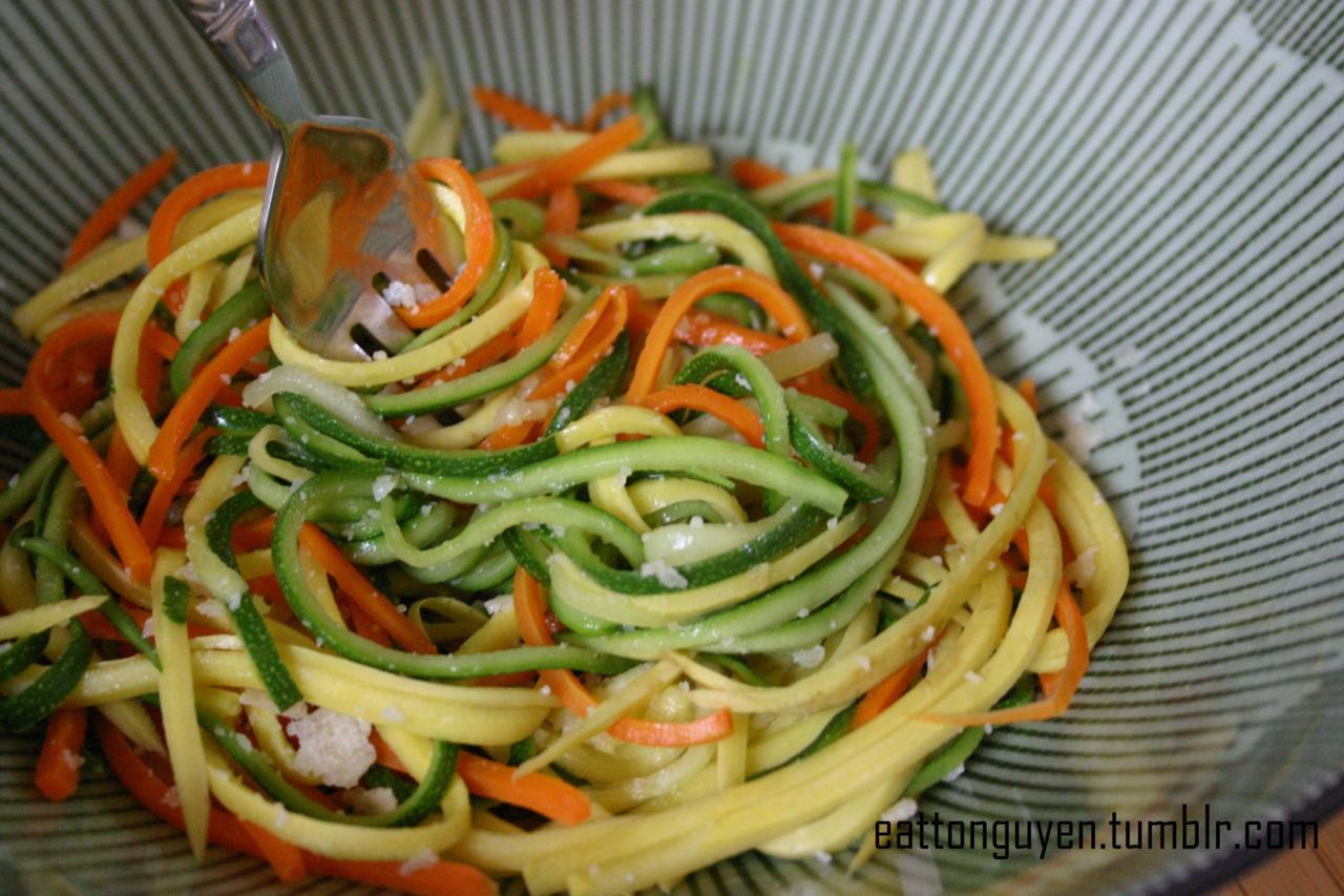 Healthy Spaghetti Noodles
 food Carrots pasta healthy ve ables lunch noodles squash