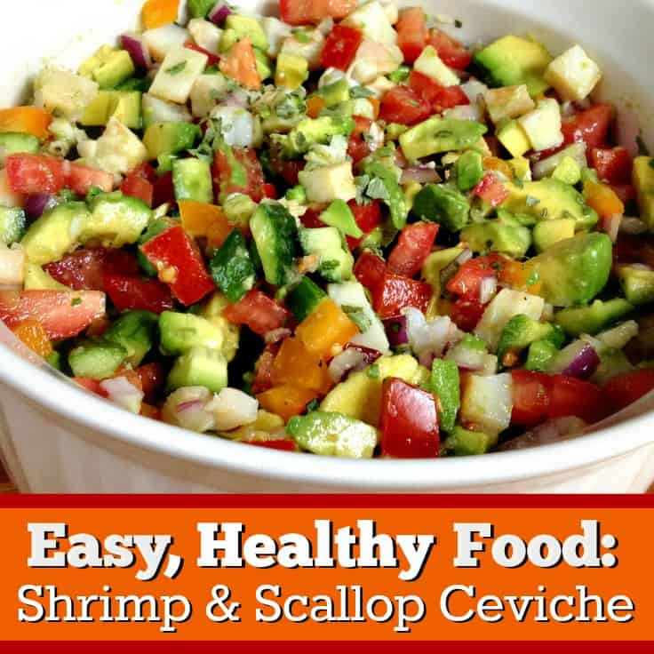 Healthy Summer Dinner
 Shrimp Ceviche Recipe