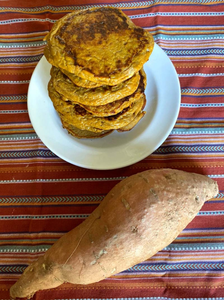 Healthy Sweet Potato Pancakes
 2 Ingre nt Sweet Potato Pancakes Gluten Free Paleo