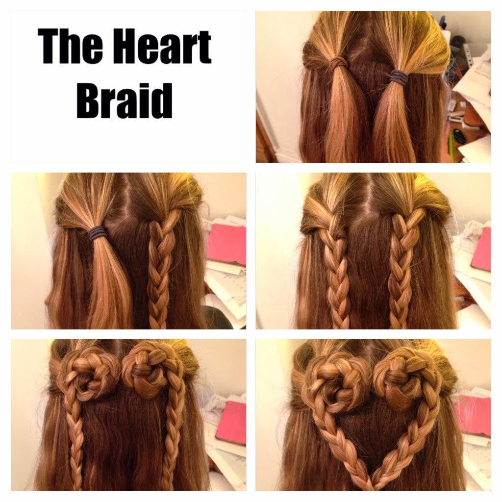 Heart Braids Hairstyles
 Hair Styles by Liberty The Heart Braid