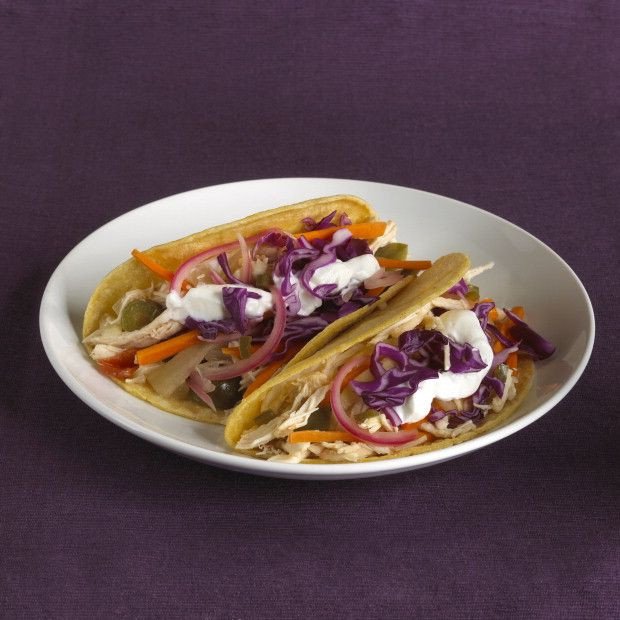 Heart Healthy Crockpot Recipes
 Crockpot Pulled Orange Chicken Tacos with Pickled