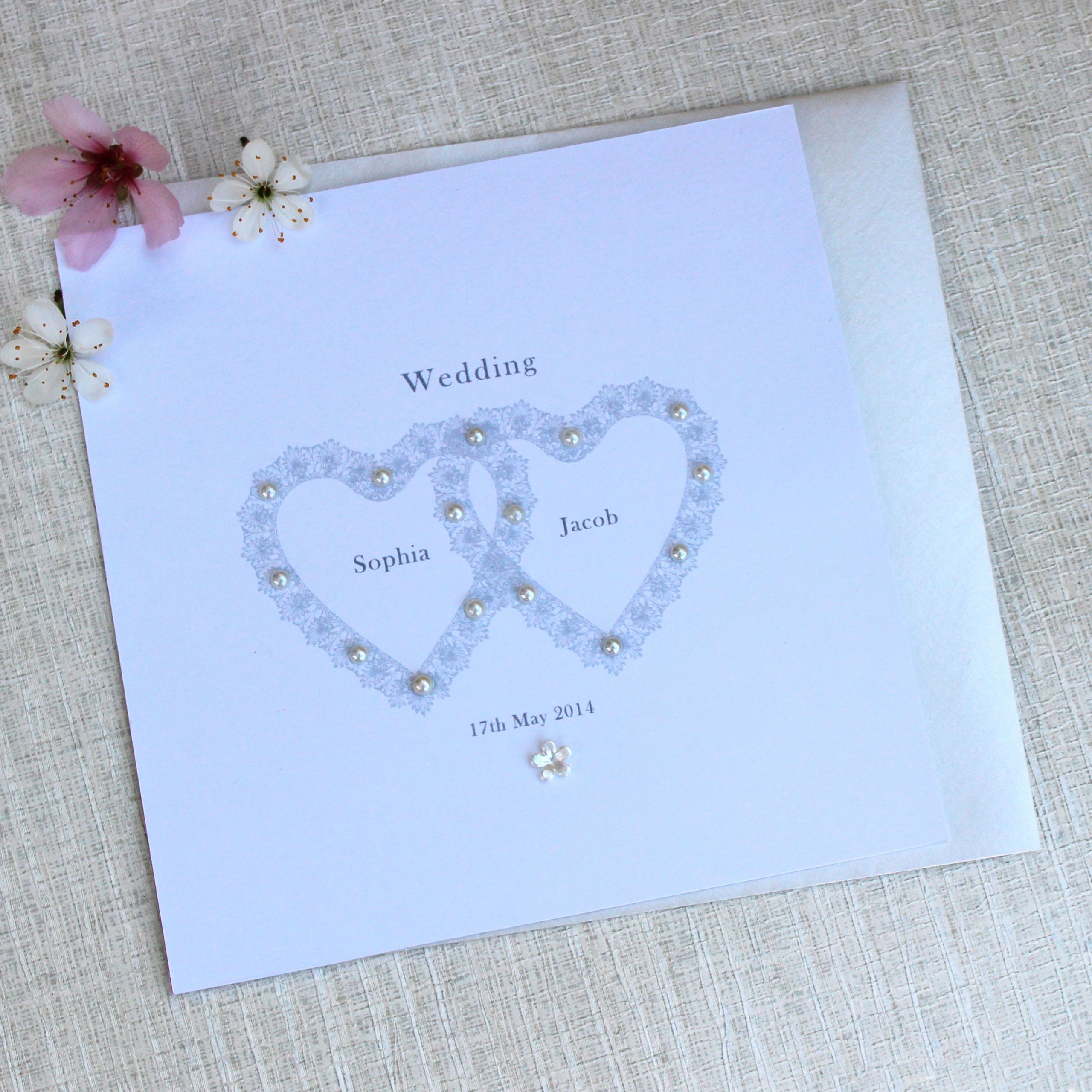 Heart Wedding Invitations
 Entwined Hearts Wedding Invitations Sweet Dimple
