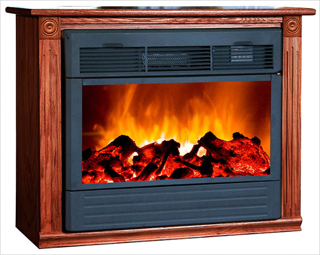 Heat Surge Roll-N-Glow Electric Fireplace
 Roll n Glow Tale of an Amish Space Heater The New York