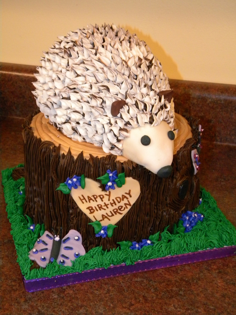 Hedgehog Birthday Cake
 African Pygmy Hedgehog CakeCentral