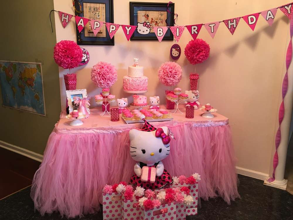 Hello Kitty Baby Shower Decorations At Party City
 Hello Kitty Birthday Party Ideas 1 of 19