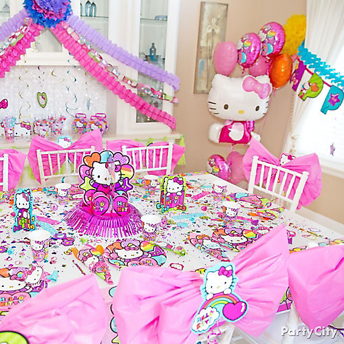 Hello Kitty Baby Shower Decorations At Party City
 Hello Kitty Party Table Idea Party City