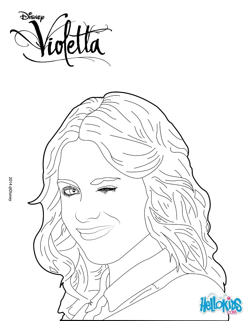Hellokids Coloring Pages
 Violetta winks coloring pages Hellokids