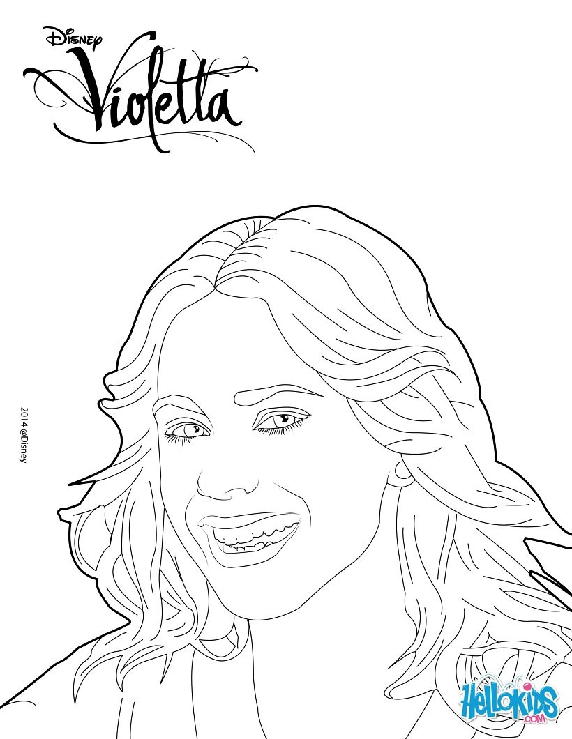 Hellokids Coloring Pages
 Violetta coloring pages Hellokids