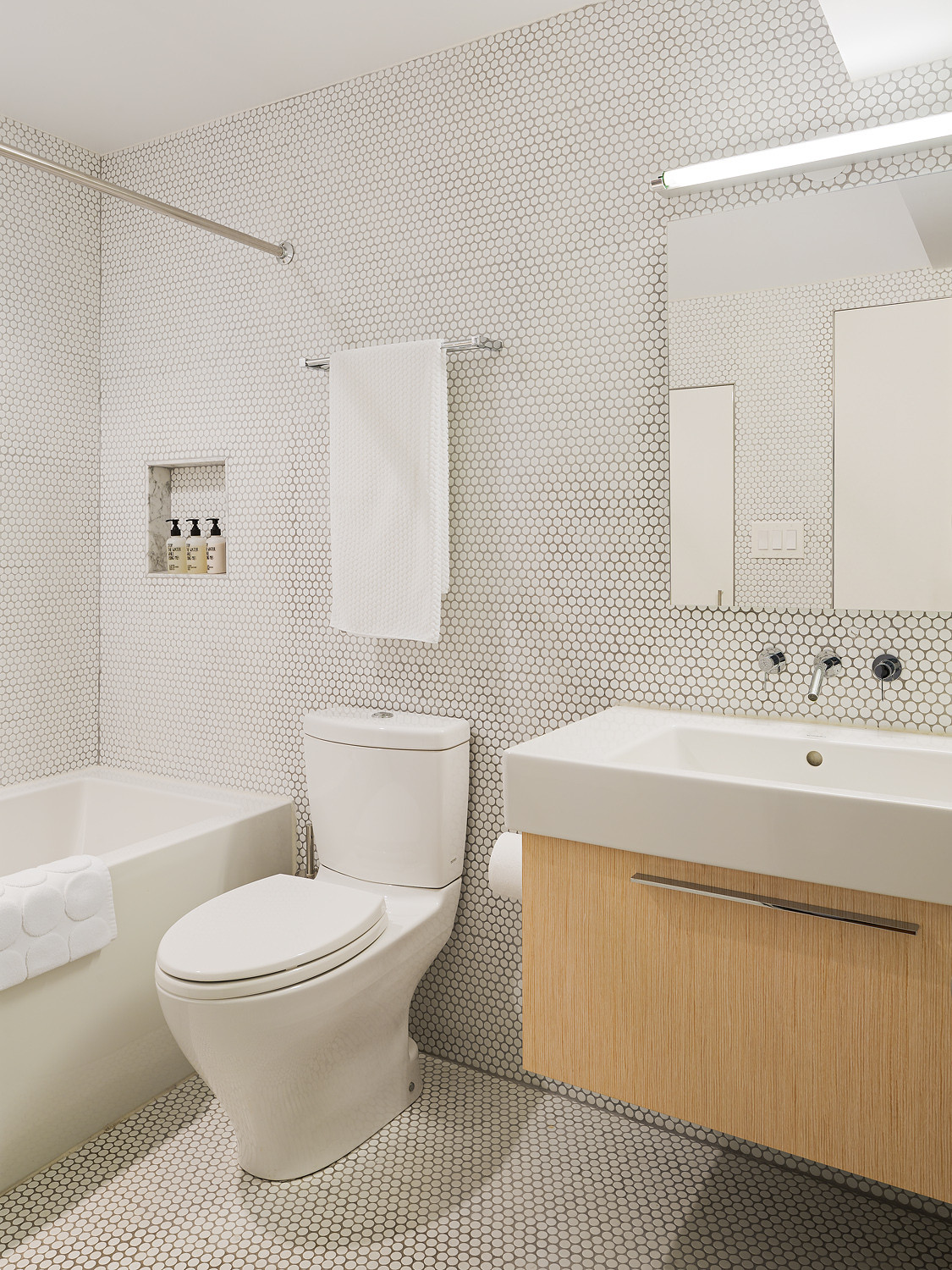 Hex Tiles Bathroom Floor
 30 Ideas on using hex tiles for bathroom floors