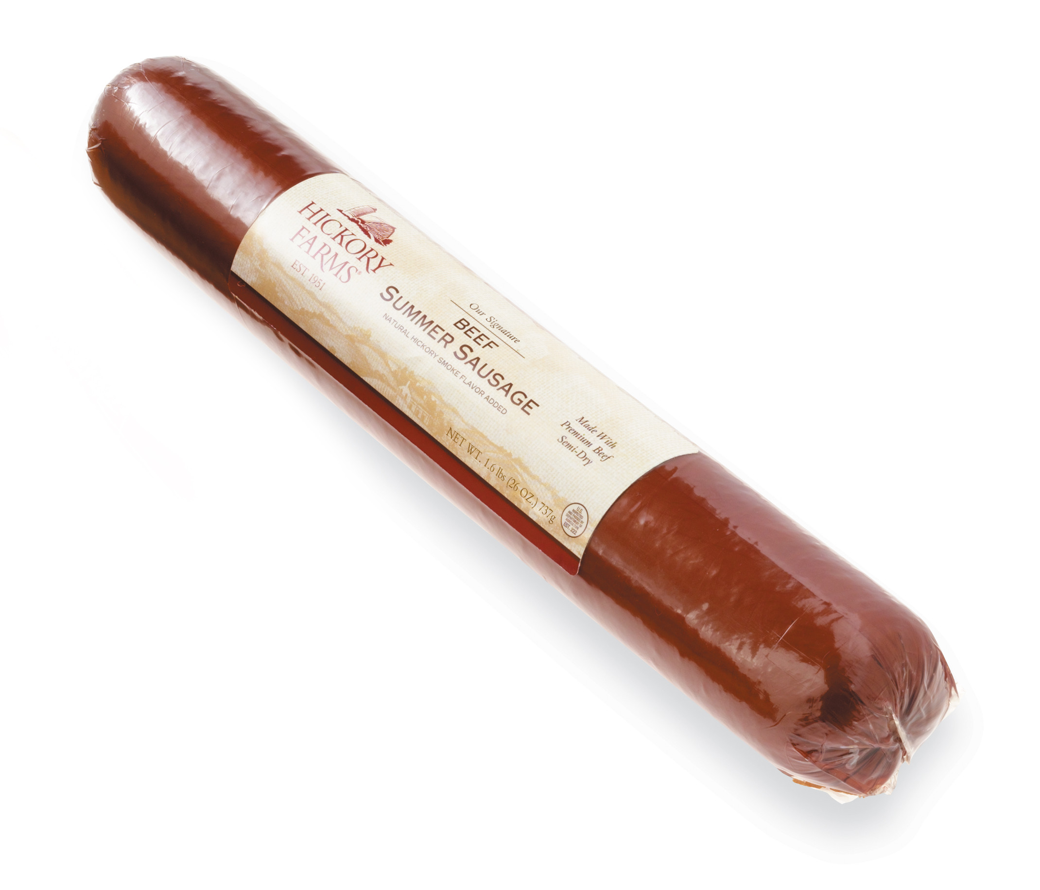 Hickory Farms Beef Summer Sausage
 Hickory Farms 26 oz Signature Beef Summer Sausage