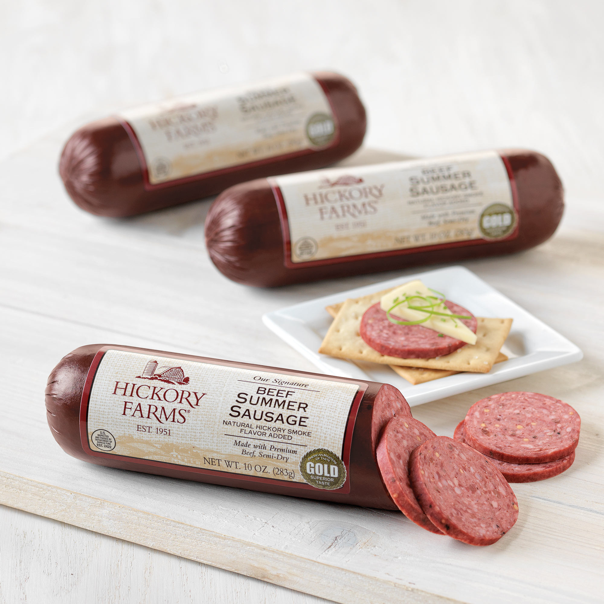 Hickory Farms Beef Summer Sausage
 Hickory Farms Signature Beef Summer Sausage