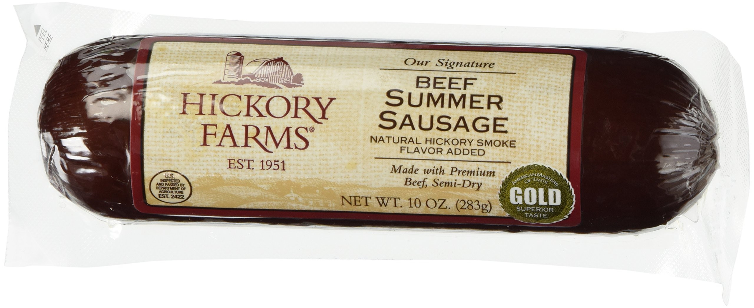 Hickory Farms Beef Summer Sausage
 Hickory Farms Turkey Summer Sausage 10 Ounces Pack of 3