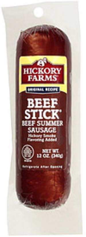 Hickory Farms Beef Summer Sausage
 Hickory Farms Beef Stick Original Beef Summer Sausage 12