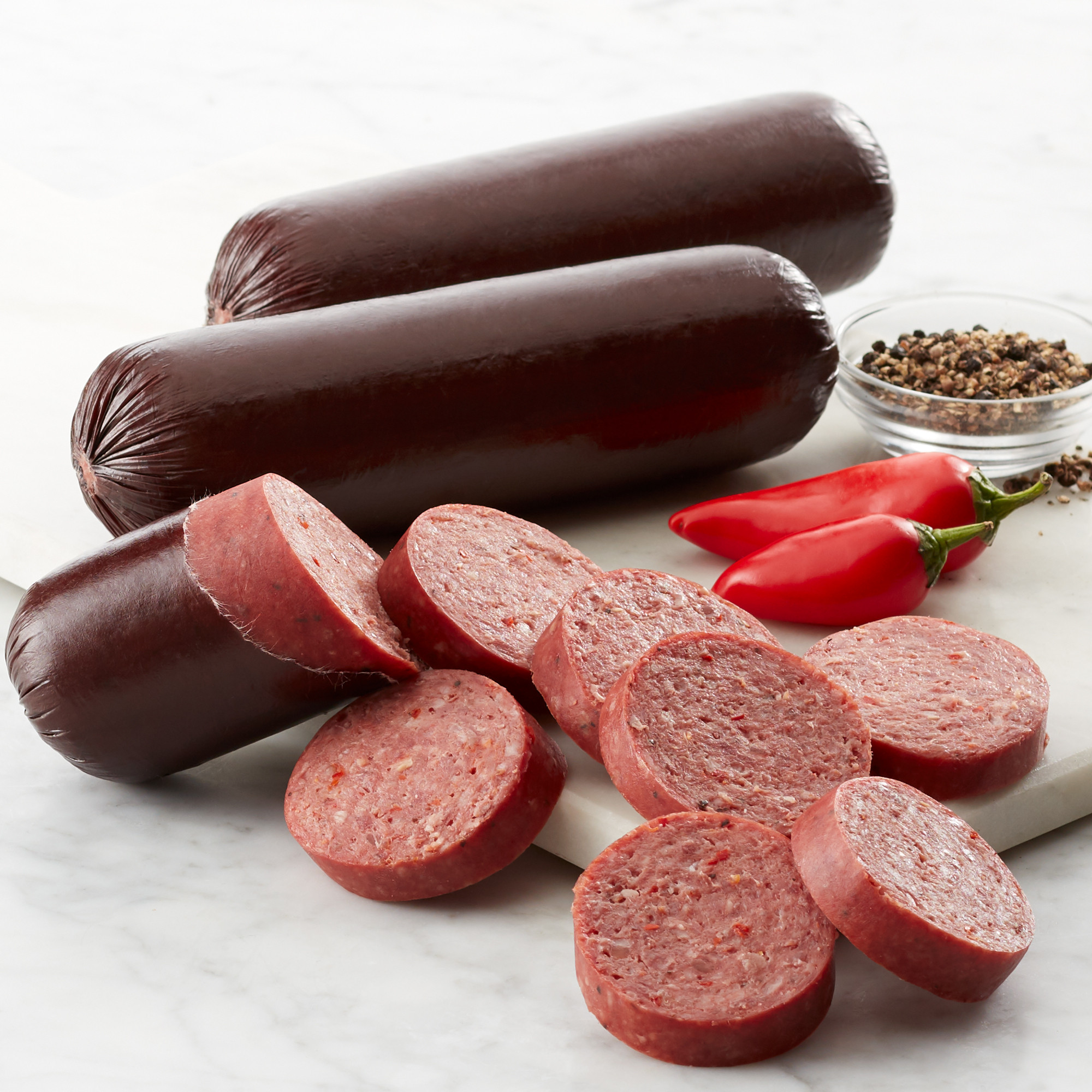 Hickory Farms Beef Summer Sausage
 Spicy Beef Summer Sausage