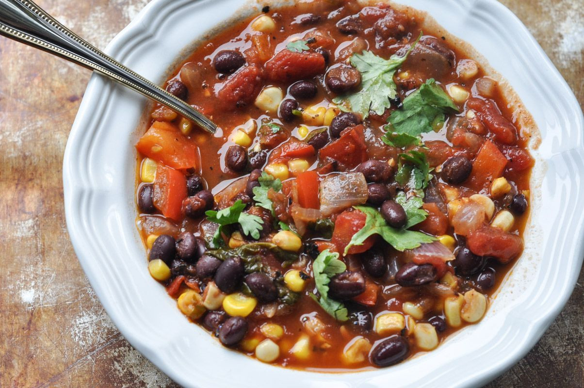 High Fiber Soup Recipes
 Southwest Black Bean and Corn Soup Recipe