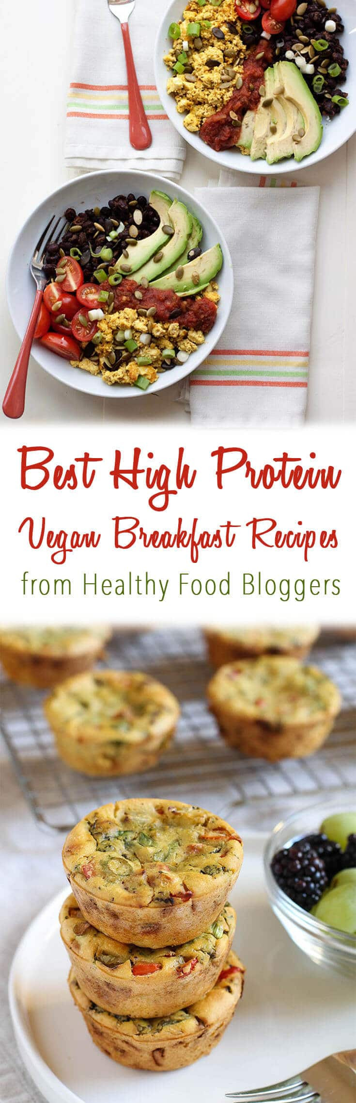 High Protein Vegetarian Snacks
 Best High Protein Vegan Breakfast Recipes from Healthy
