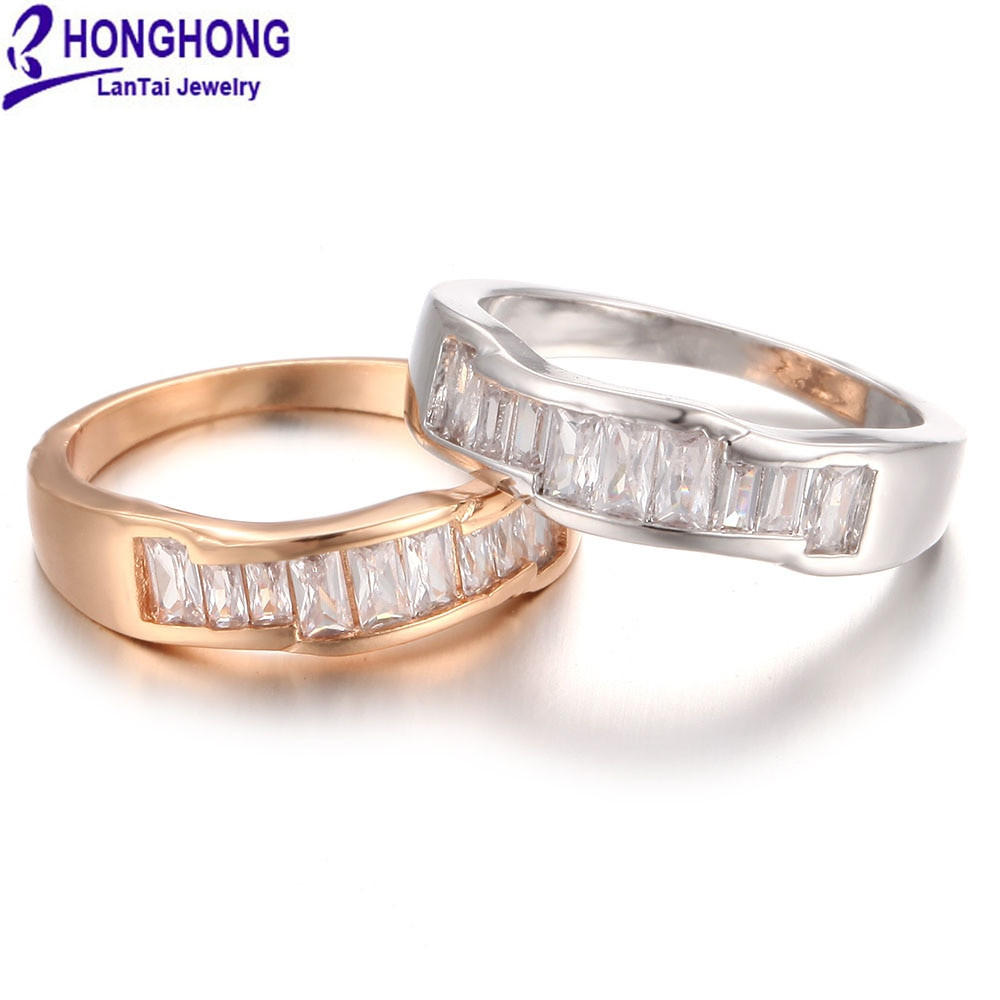 High Quality Cubic Zirconia Wedding Rings
 HONGHONG 2018 High Quality Cubic Zirconia Rings For Women