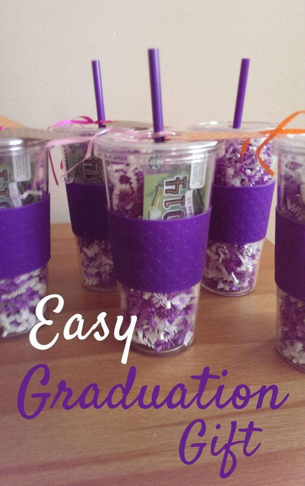 High School Graduation Gift Ideas For Friends
 Easy Graduation Gift D I Y