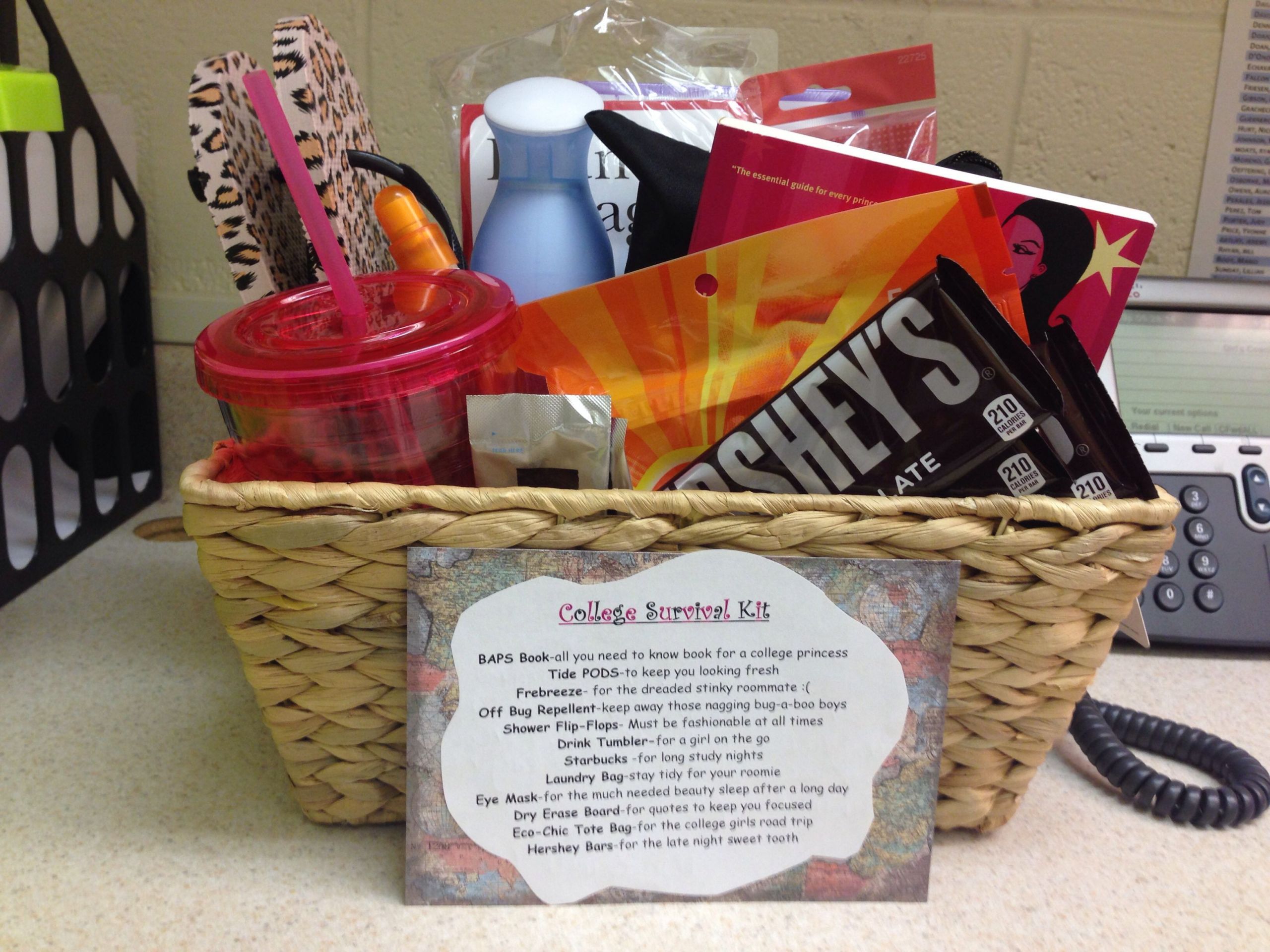 High School Graduation Gift Ideas For Sister
 College Survival kit for the high school grad My sister
