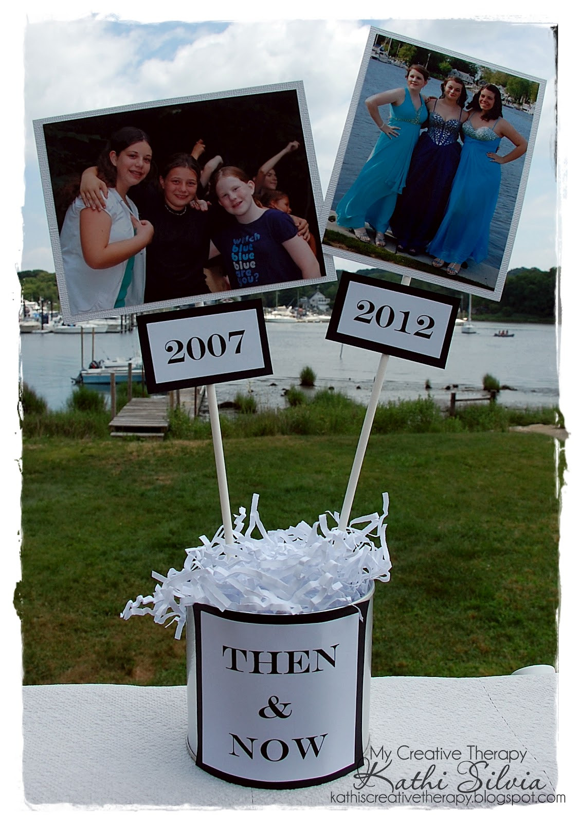 High School Graduation Party Centerpiece Ideas
 My Creative Therapy Graduation Party and Decorations